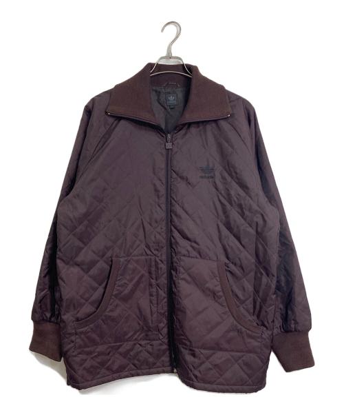 adidas（アディダス）adidas (アディダス) 【古着】00'ｓ キルティングジャケット ボルドー サイズ:Oの古着・服飾アイテム