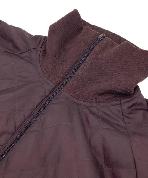 adidas（アディダス）adidas (アディダス) 【古着】00'ｓ キルティングジャケット ボルドー サイズ:Oの古着・服飾アイテム