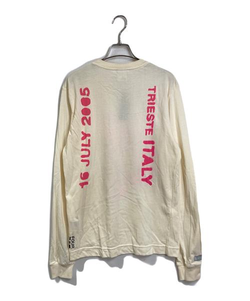 DIESEL（ディーゼル）DIESEL (ディーゼル) プリントカットソー　イタリア製 ベージュ サイズ:L 未使用品の古着・服飾アイテム