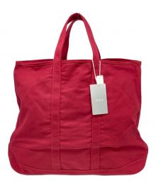 J.B.ATTIRE（ジェービーアトリエ）の古着「NEW YORK BAG  ビッグトート」｜レッド