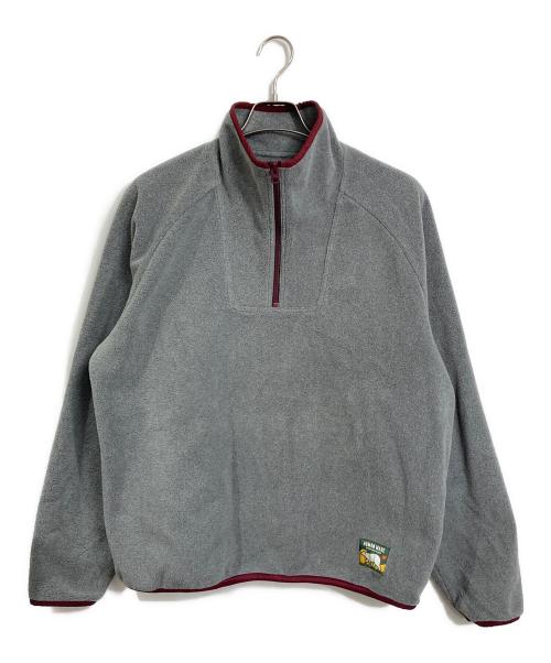 HUMAN MADE（ヒューマンメイド）HUMAN MADE (ヒューマンメイド) フリース ハーフジップ プルオーバー グレー サイズ:Lの古着・服飾アイテム