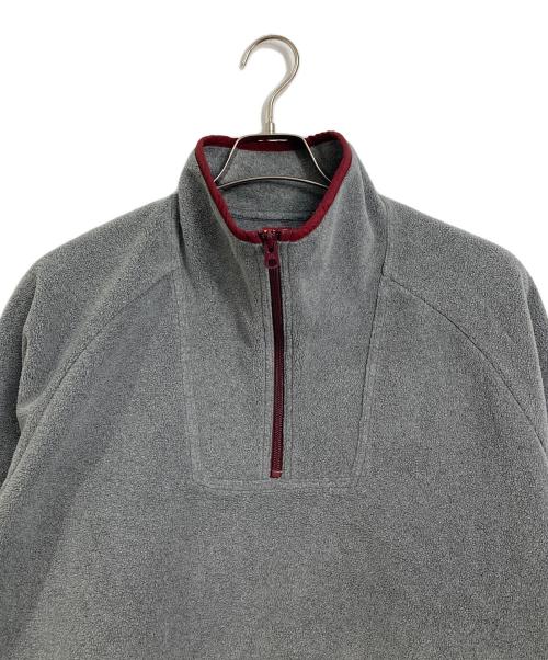 HUMAN MADE（ヒューマンメイド）HUMAN MADE (ヒューマンメイド) フリース ハーフジップ プルオーバー グレー サイズ:Lの古着・服飾アイテム