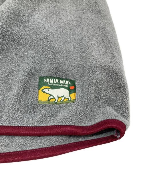 HUMAN MADE（ヒューマンメイド）HUMAN MADE (ヒューマンメイド) フリース ハーフジップ プルオーバー グレー サイズ:Lの古着・服飾アイテム