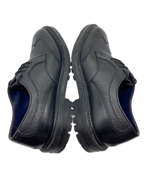 Tricker's（トリッカーズ）Tricker's (トリッカーズ) ウィングチップシューズ　レザーシューズ ブラック サイズ:実寸参照の古着・服飾アイテム