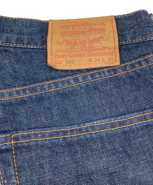 LEVI'S（リーバイス）LEVI'S (リーバイス) 【古着】90’S 503 デニムパンツ　90年代　コットンパンツ インディゴ サイズ:30の古着・服飾アイテム