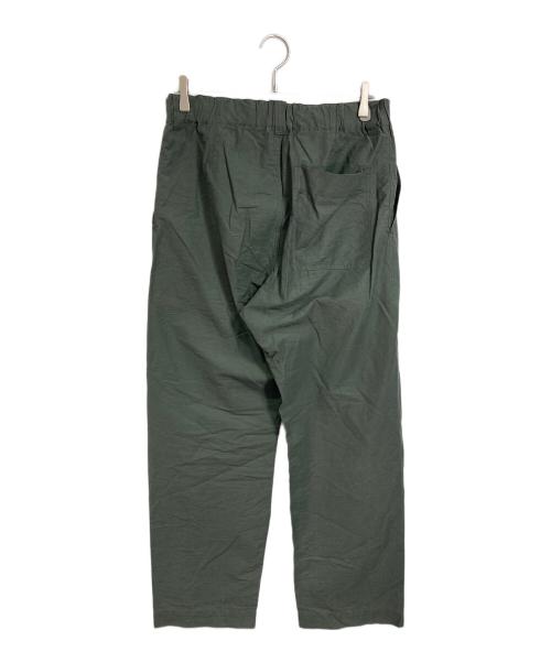 MHL（エムエイチエル）MHL (エムエイチエル) LIGHTWEIGHT COTTON NYLON TWILL TROUSERS グリーン サイズ:Mの古着・服飾アイテム