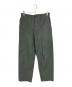 MHL（エムエイチエル）の古着「LIGHTWEIGHT COTTON NYLON TWILL TROUSERS」｜グリーン