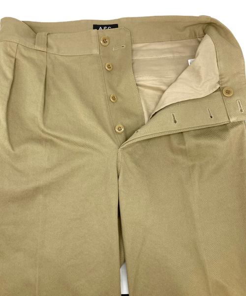 A.P.C.（アーペーセー）A.P.C. (アーペーセー) MILITARY CHINO PANTS ベージュ サイズ:Sの古着・服飾アイテム
