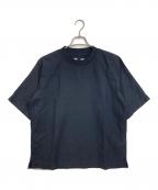 MHLエムエイチエル）の古着「WASHED OUT COTTON LINEN SHIRT  ウォッシュアウトコットンリネンシャツ」｜ブラック