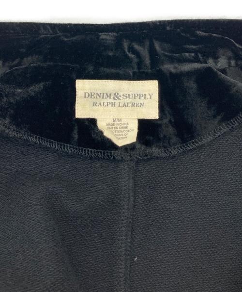 Denim & Supply Ralph Lauren（デニム＆サプライ ラルフローレン）Denim & Supply Ralph Lauren (デニム＆サプライ ラルフローレン) コットン金釦コート　ナポレオンロングコート　アウター　 ブラック サイズ:Mの古着・服飾アイテム