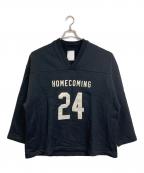 FOG ESSENTIALSフィアオブゴッド エッセンシャル）の古着「HEAVY FLEECE HOCKY JERSEY ヘビーフリースホッキージャージー  スウェット」｜ブラック