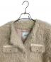 HER LIP TO (ハーリップトゥ) ROYAL FAUX FUR COAT　ロイヤルフェイクファーコート　アウター ベージュ サイズ:M：20000円