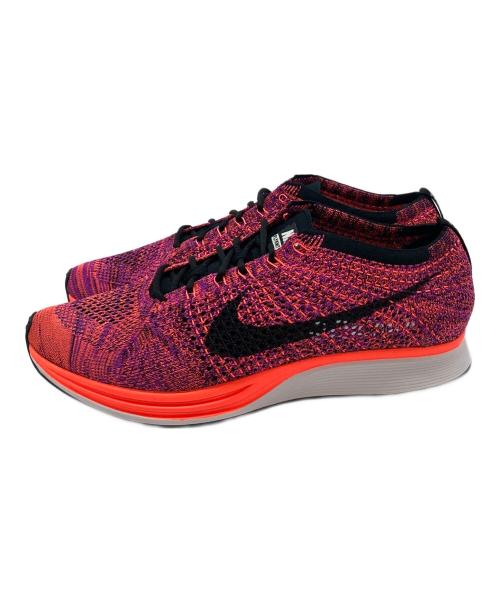 NIKE（ナイキ）NIKE (ナイキ) FLYKNIT RACER ピンク サイズ:US10 未使用品の古着・服飾アイテム