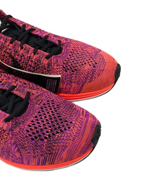 NIKE（ナイキ）NIKE (ナイキ) FLYKNIT RACER ピンク サイズ:US10 未使用品の古着・服飾アイテム