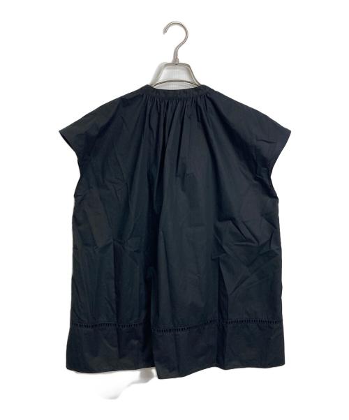 UNITED ARROWS（ユナイテッドアローズ）UNITED ARROWS (ユナイテッドアローズ) C カフタン フレンチスリーブ ブラウス ブラック サイズ:FREEの古着・服飾アイテム