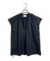 UNITED ARROWS（ユナイテッドアローズ）の古着「C カフタン フレンチスリーブ ブラウス」｜ブラック