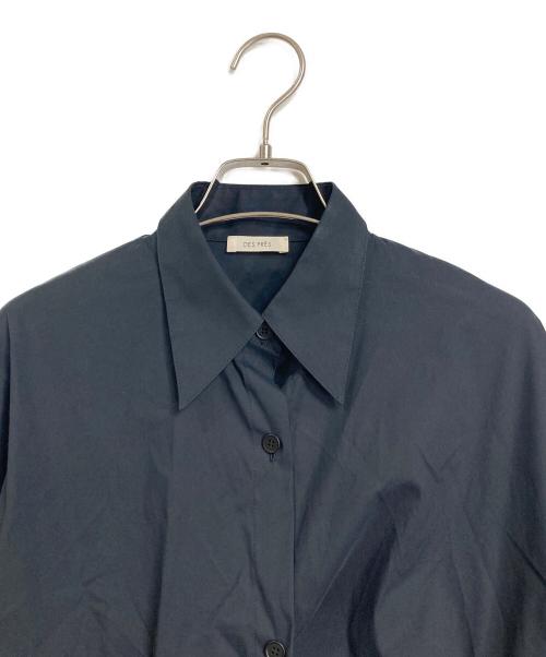 DES PRES（デ プレ）DES PRES (デ プレ) クロップドシャツ ブラック サイズ:FREEの古着・服飾アイテム
