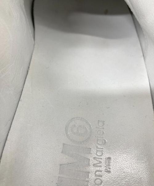 MM6 Maison Margiela（エムエムシックスメゾンマルジェラ）MM6 Maison Margiela (エムエムシックスメゾンマルジェラ) ベルクロチャンキーソールスニーカー　厚底スニーカー　イタリア製 ブラック サイズ:36の古着・服飾アイテム