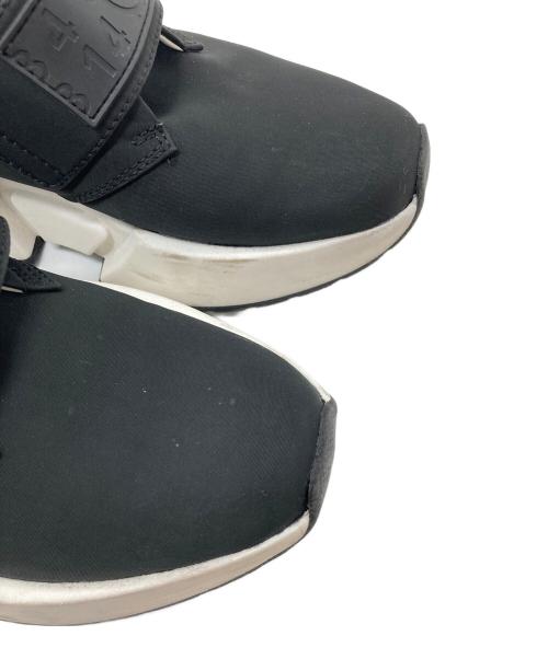 MM6 Maison Margiela（エムエムシックスメゾンマルジェラ）MM6 Maison Margiela (エムエムシックスメゾンマルジェラ) ベルクロチャンキーソールスニーカー　厚底スニーカー　イタリア製 ブラック サイズ:36の古着・服飾アイテム
