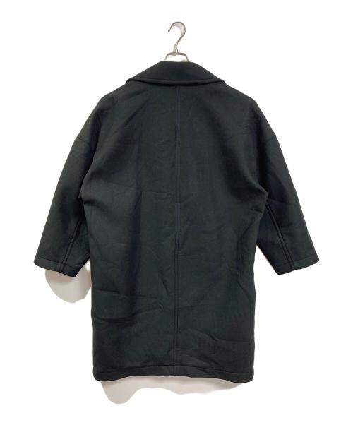 Curensology（カレンソロジー）Curensology (カレンソロジー) チェスターコート　ロングコート　アウター ブラック サイズ:FREEの古着・服飾アイテム