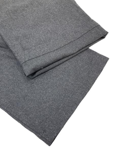 JOURNAL STANDARD relume（ジャーナルスタンダード レリューム）JOURNAL STANDARD relume (ジャーナルスタンダード レリューム) ウールミックスフラノイージーワイド グレー サイズ:38 未使用品の古着・服飾アイテム