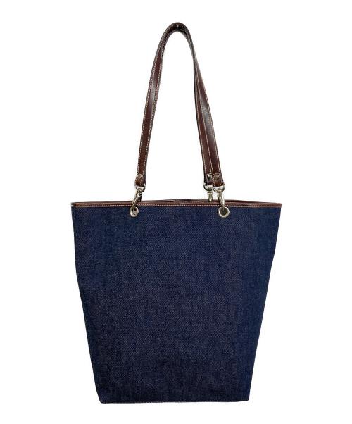 LAUREN RALPH LAUREN（ローレンラルフローレン）LAUREN RALPH LAUREN (ローレンラルフローレン) デニムトートバッグ インディゴ サイズ:実寸参照の古着・服飾アイテム