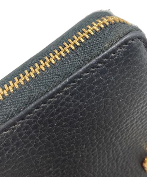 GUCCI（グッチ）GUCCI (グッチ) ダブルGG ジップアラウンド ウォレット　長財布 ブラック サイズ:実寸参照の古着・服飾アイテム