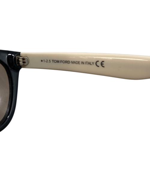 TOM FORD（トムフォード）TOM FORD (トムフォード) サングラス　アイウェア　カラーレンズ　イタリア製 ブラック×ベージュ サイズ:53□21 140の古着・服飾アイテム