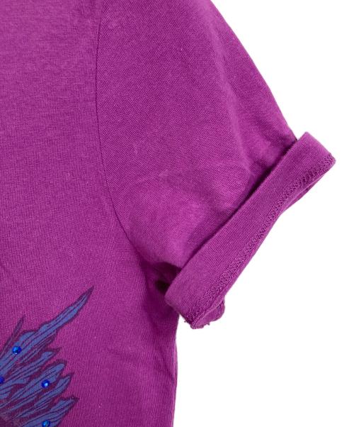 HARLEY-DAVIDSON（ハーレーダビッドソン）HARLEY-DAVIDSON (ハーレーダビッドソン) Tシャツ　半袖カットソー　Tシャツ　Tee パープル サイズ:XSの古着・服飾アイテム