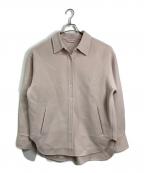 TODAYFULトゥデイフル）の古着「Wool Shirts Jacket　ウールシャツジャケット　アウター」｜ピンク