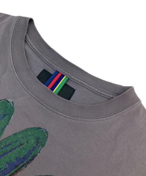 PS Paul Smith（ＰＳポールスミス）PS Paul Smith (ＰＳポールスミス) Big Margaret Tee グレー サイズ:Mの古着・服飾アイテム