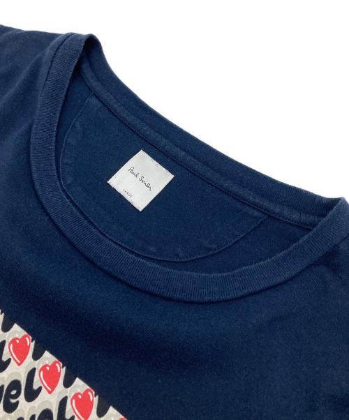 PAUL SMITH（ポールスミス）Paul Smith (ポールスミス) Tシャツ　コットンTシャツ　日本製 ネイビー サイズ:Lの古着・服飾アイテム
