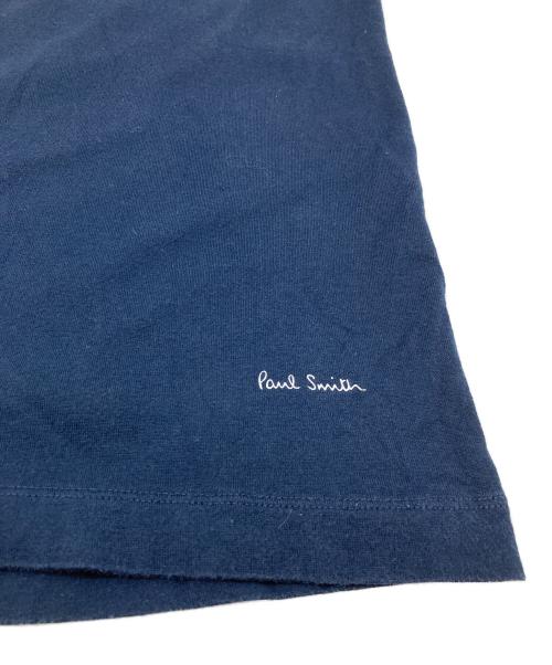 PAUL SMITH（ポールスミス）Paul Smith (ポールスミス) Tシャツ　コットンTシャツ　日本製 ネイビー サイズ:Lの古着・服飾アイテム