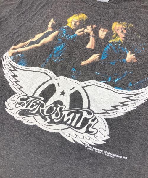 BROCKUM（ブロッカム）BROCKUM (ブロッカム) 【古着】バンドTシャツ　コピーライト89年 エアロスミス AERO SMITH  USA製 グレー サイズ:XLの古着・服飾アイテム
