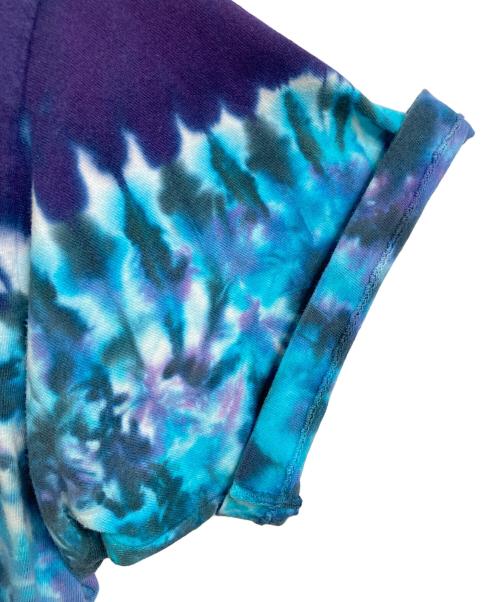 LIQUID BLUE（リキッドブルー）LIQUID BLUE (リキッドブルー) 【古着】タイダイ オーバープリント 宇宙Tシャツ　90s  90年代　USA製 ネイビー サイズ:XLの古着・服飾アイテム