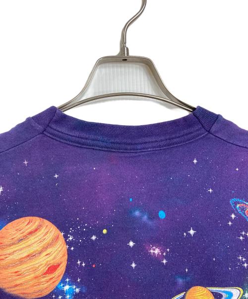 LIQUID BLUE（リキッドブルー）LIQUID BLUE (リキッドブルー) 【古着】タイダイ オーバープリント 宇宙Tシャツ　90s  90年代　USA製 ネイビー サイズ:XLの古着・服飾アイテム