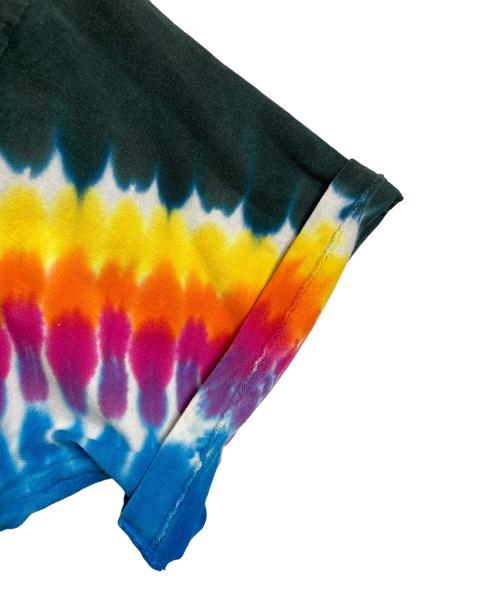 LIQUID BLUE（リキッドブルー）LIQUID BLUE (リキッドブルー) 【古着】タイダイオーバープリントTシャツ　90s  90年代　USA製　　 グレー サイズ:XLの古着・服飾アイテム