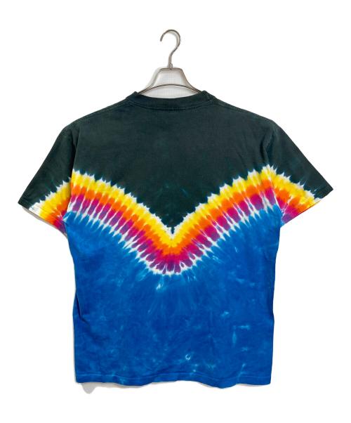 LIQUID BLUE（リキッドブルー）LIQUID BLUE (リキッドブルー) 【古着】タイダイオーバープリントTシャツ　90s  90年代　USA製　　 グレー サイズ:XLの古着・服飾アイテム