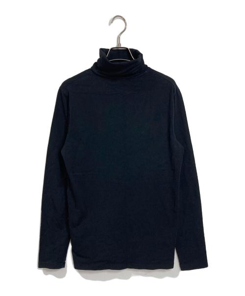 JIL SANDER+（ジルサンダープラス）JIL SANDER+ (ジルサンダープラス) タートルネックカットソー ブラック サイズ:Sの古着・服飾アイテム