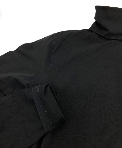JIL SANDER+（ジルサンダープラス）JIL SANDER+ (ジルサンダープラス) タートルネックカットソー ブラック サイズ:Sの古着・服飾アイテム