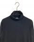 JIL SANDER+ (ジルサンダープラス) タートルネックカットソー ブラック サイズ:S：9000円