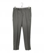 Maison Margielaメゾンマルジェラ）の古着「17AW Wool Slim Trousers ウールスリムトラウザーズ　裾上げあり」｜グレー