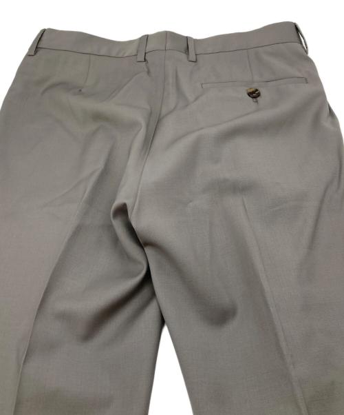 Maison Margiela（メゾンマルジェラ）Maison Margiela (メゾンマルジェラ) 17AW Wool Slim Trousers ウールスリムトラウザーズ　裾上げあり グレー サイズ:46の古着・服飾アイテム