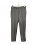 Maison Margiela（メゾンマルジェラ）の古着「17AW Wool Slim Trousers ウールスリムトラウザーズ　裾上げあり」｜グレー
