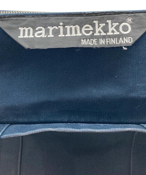 marimekko（マリメッコ）marimekko (マリメッコ) UUSI MATKURI ビッグトートバッグ インディゴ サイズ:実寸参照の古着・服飾アイテム