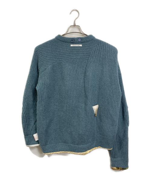 UNDERCOVER（アンダーカバー）UNDERCOVER W -Half Fisherman Rib Cardigan With Side Panels  サイドパネル付きダブルハーフフィッシャーマンリブカーディガン　25AW but beautiful 4 サイズ:3の古着・服飾アイテム