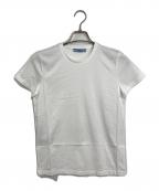 PRADAプラダ）の古着「コットンTシャツ　半袖カットソー　Tシャツ　Tee」｜ホワイト