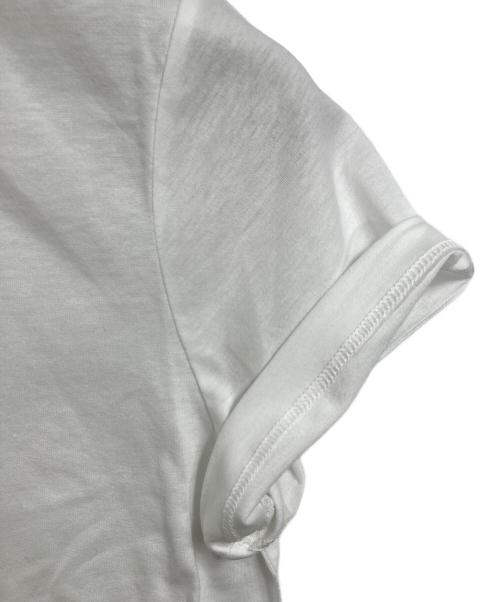 PRADA（プラダ）PRADA (プラダ) コットンTシャツ　半袖カットソー　Tシャツ　Tee ホワイト サイズ: Mの古着・服飾アイテム