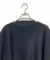 me ISSEY MIYAKE (ミーイッセイ ミヤケ) ノースリーブカットソー　 ブラック サイズ:FREE：13000円