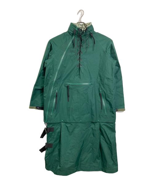 F/CE.（エフシーイー）F/CE. (エフシーイー) HONDA GO 別注  BIKERS JKT バイカージャケット グリーン サイズ:Mの古着・服飾アイテム